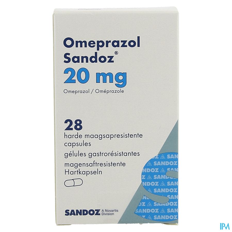 Omeprazol Sandoz Caps Enter 28 X 20mg 2
