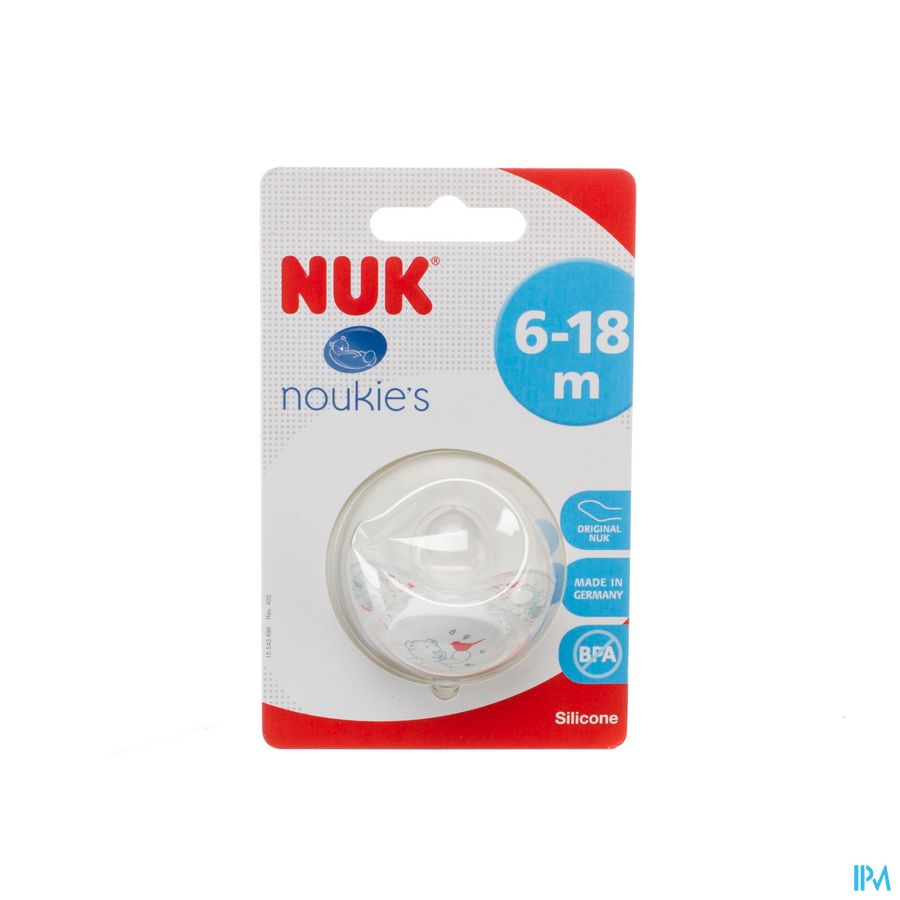 Nuk Fopspeen Trend Nk's Wit 6-18m