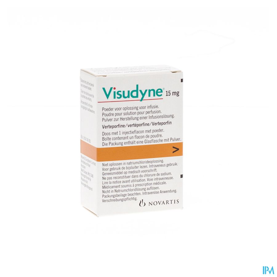 Visudyne 15mg Pulv Solv Inf 1 Visudyne 15mg Pulv Solv Inf 1