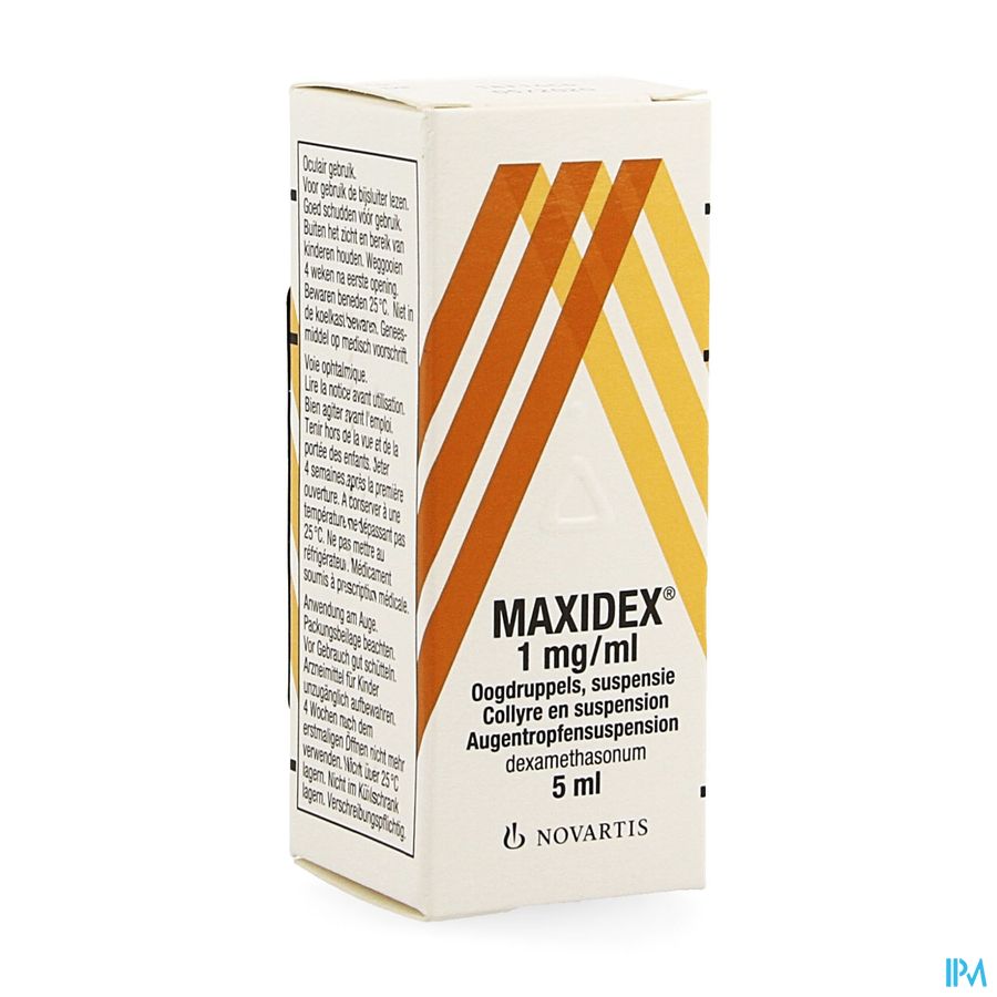 Maxidex Collyre 5ml 0,1% Maxidex Collyre 5ml 0,1%