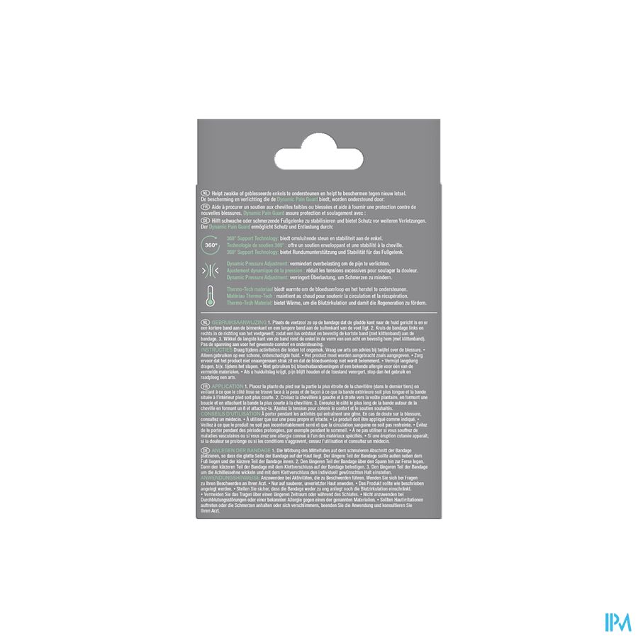 Hansaplast Enkelbandage Verstelbaar 1 Maat 4