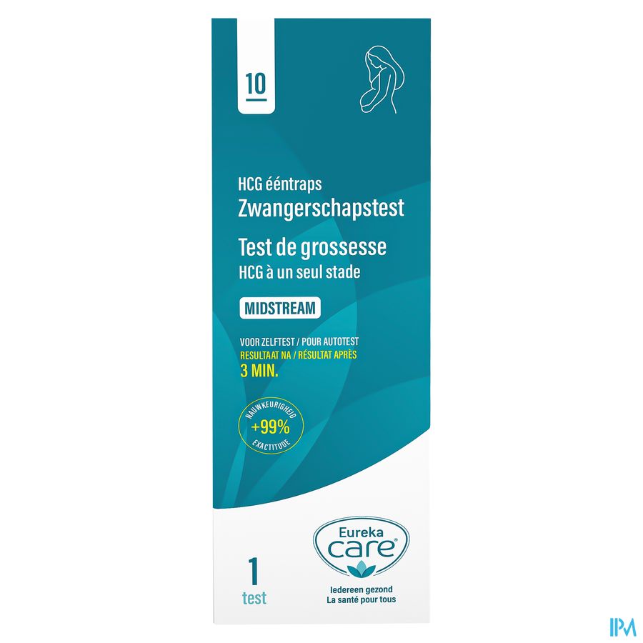 Test Grossesse Eureka Care 25 Iu/i 1