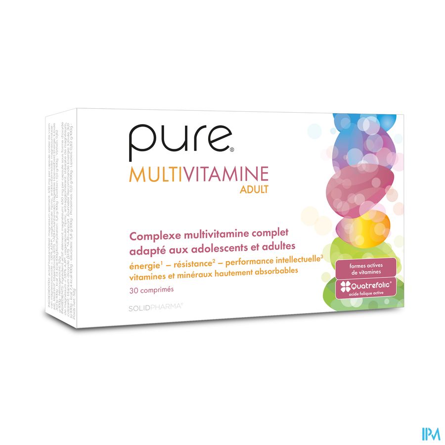 Pure Multivitamine Adult Comp 30 Pure Multivitamine Adult Comp 30