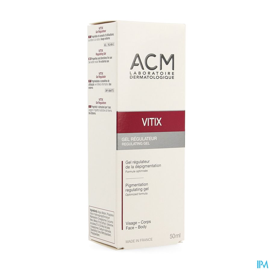 Vitix Gel Soins Regul. Depigm. 50ml Vitix Gel Soins Regul. Depigm. 50ml