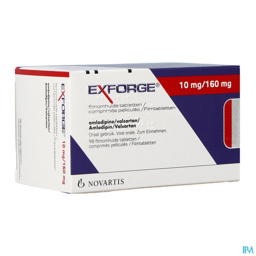 Exforge 10mg/160mg Comp 98 Exforge 10mg/160mg Comp 98