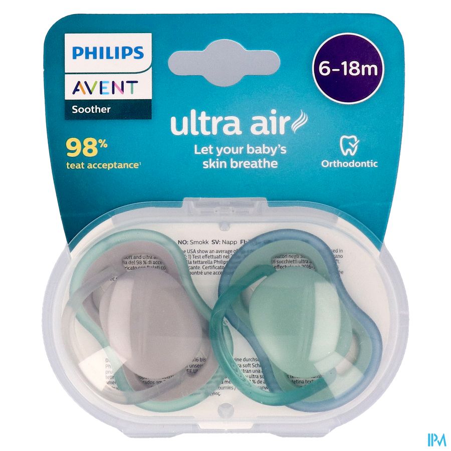 Philips Avent Fopspeen +6m Air Neutral 1