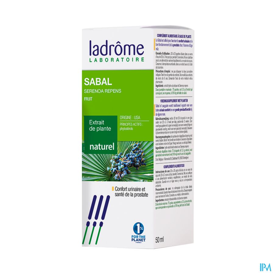 Ladrome Serenoa Repens/zaagpalm 50ml