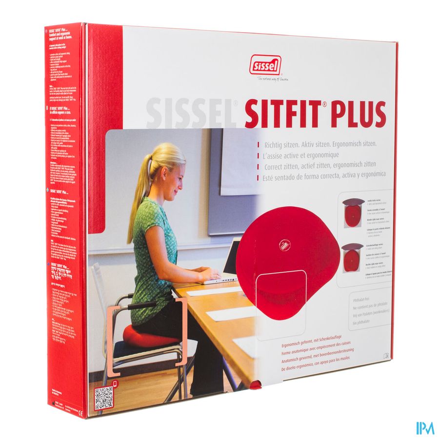 Sissel Sitfit Plus Zitkussen Blauw + Pomp Sissel Sitfit Plus Zitkussen Blauw + Pomp