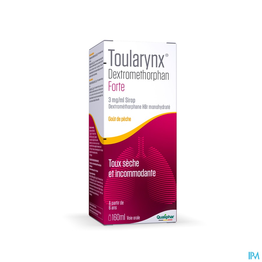 Toularynx Dextromethorphan Forte 3mg/ml Sir. 160ml