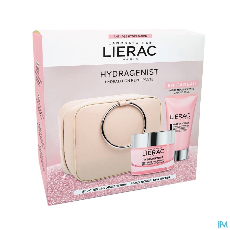 Lierac Koffertje Hydragenist Gelcr50ml+mask75ml+et Lierac Koffertje Hydragenist Gelcr50ml+mask75ml+et