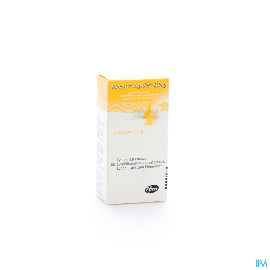 Temesta Expidet Comp 50 X 1,0mg Temesta Expidet Comp 50 X 1,0mg