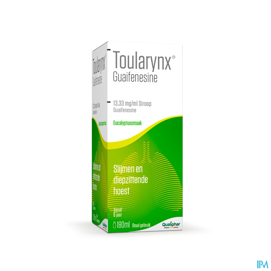 Toularynx Guaifenesine 180 ml siroop
