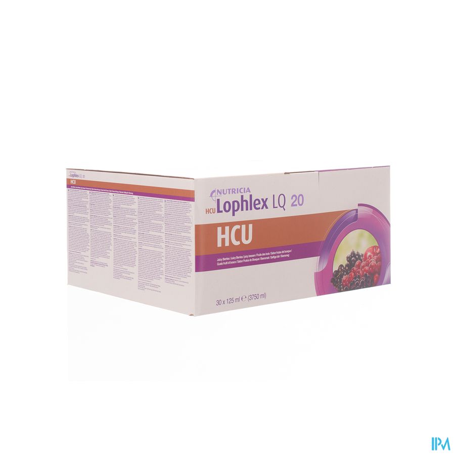 Hcu Lophlex Lq 20 Juicy Fruits Des Bois 30x125ml Hcu Lophlex Lq 20 Juicy Fruits Des Bois 30x125ml