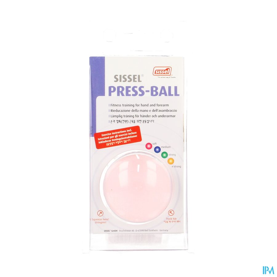 Sissel Press Ball Soft Roze Sissel Press Ball Soft Roze