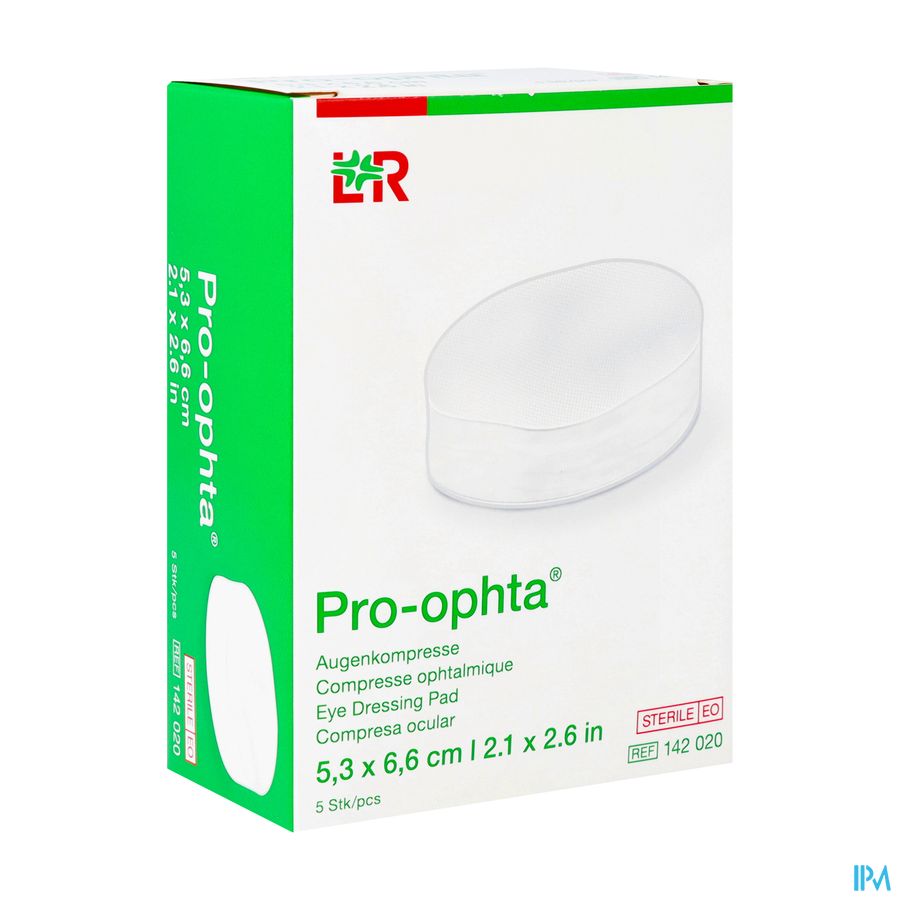Pro-ophta Cp Oculaire Ster. 5,5x7,5cm 5 142020 Pro-ophta Cp Oculaire Ster. 5,5x7,5cm 5 142020