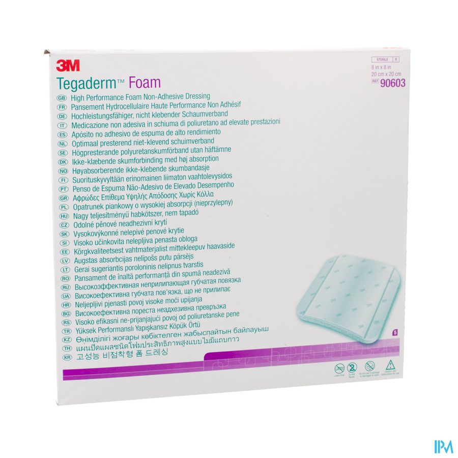 Tegaderm Foam Dressing 20,0x20,0cm 5 90603