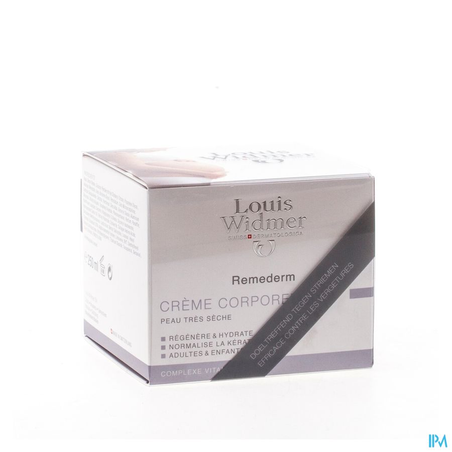 Widmer Remederm Creme Parf Pot 250ml Widmer Remederm Creme Parf Pot 250ml