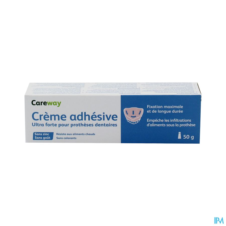 Careway Oral Free Creme Adhesive 50g Careway Oral Free Creme Adhesive 50g
