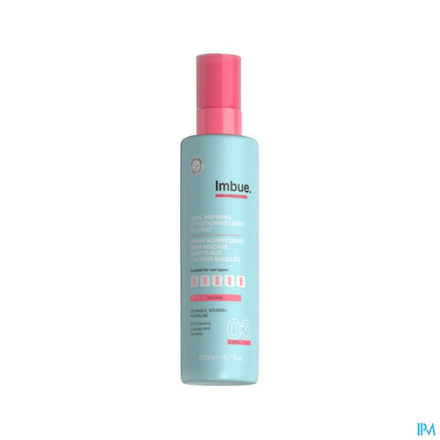Imbue Curl Conditioning Leave In Spray 200ml Imbue Curl Conditioning Leave In Spray 200ml