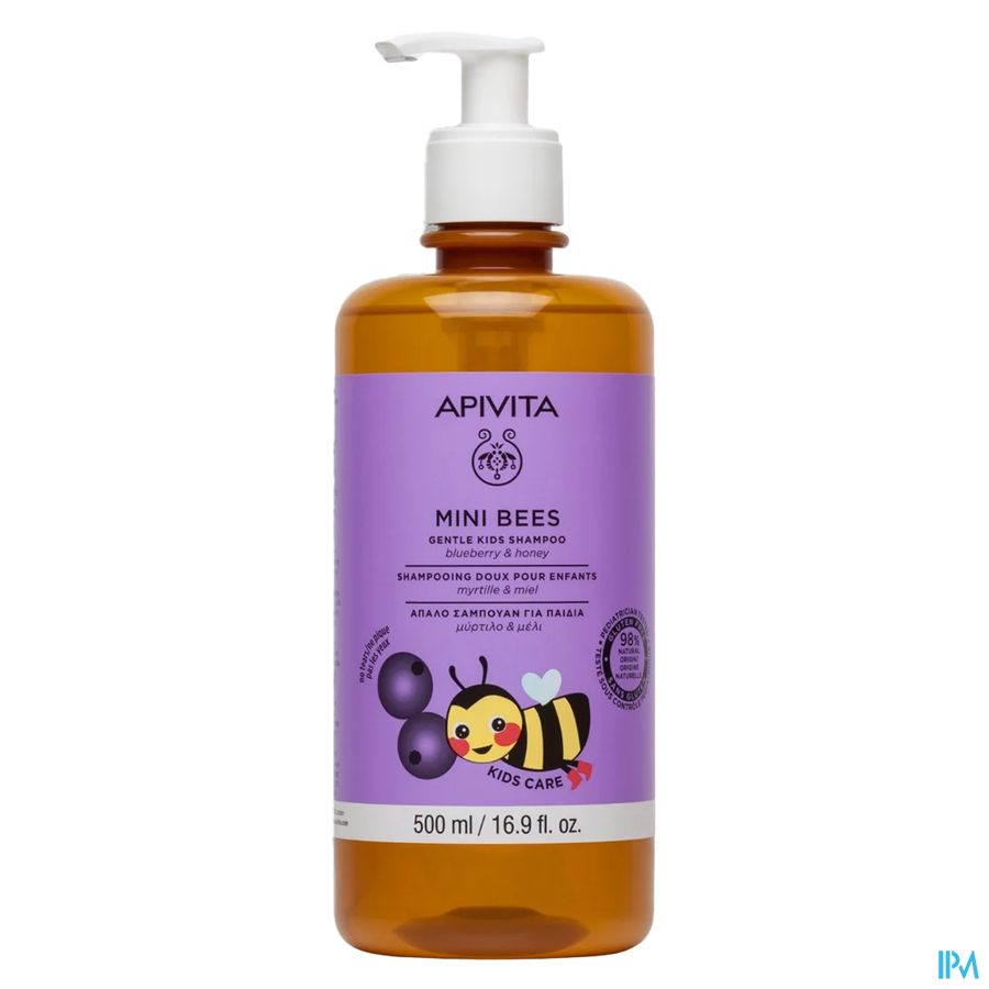 Apivita Gentle Kids Shampoo 500ml 1