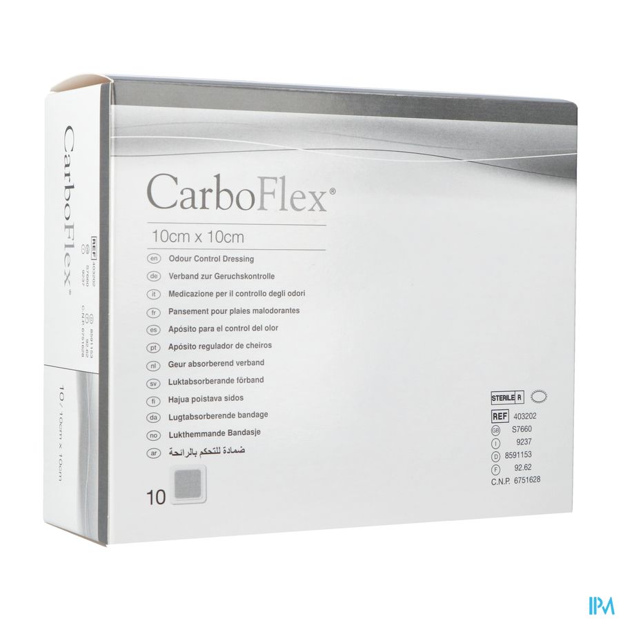 Carboflex Verb Abs.n/adh 10x10cm 10 Carboflex Verb Abs.n/adh 10x10cm 10