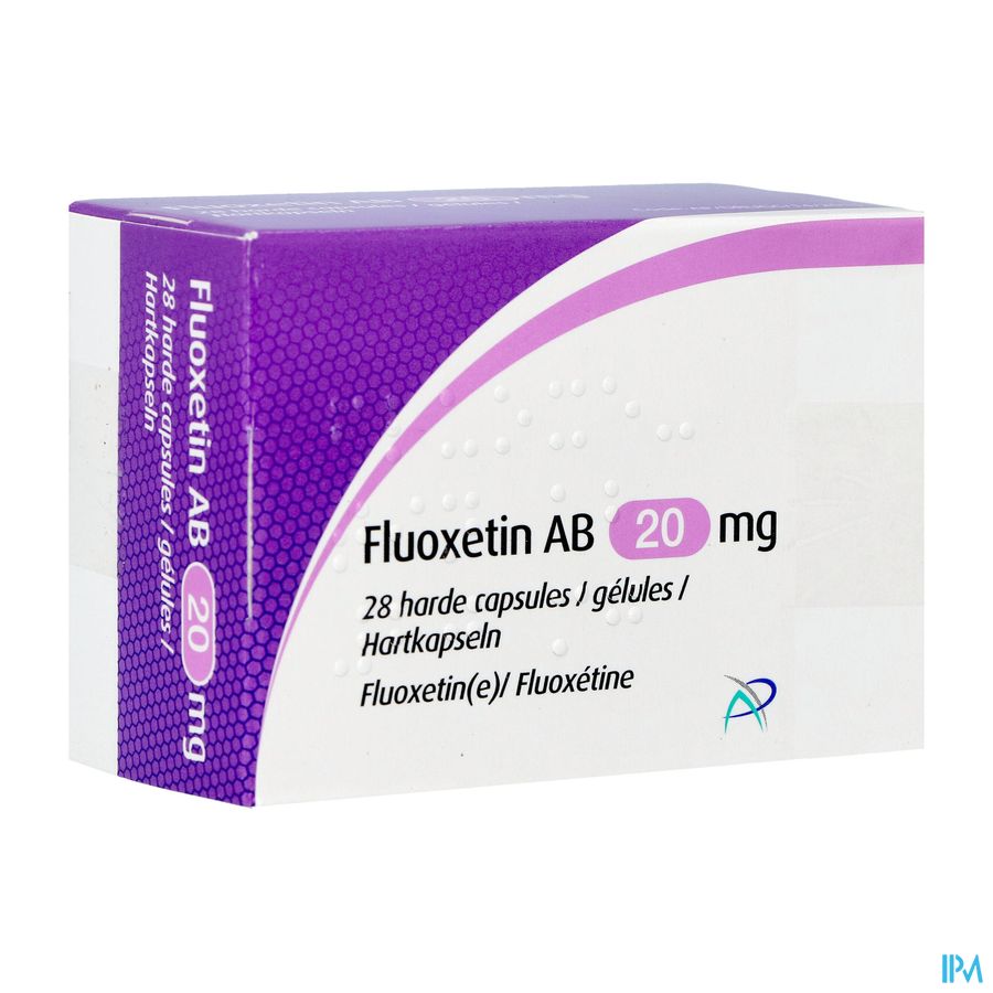 Fluoxetin Ab 20mg Harde Caps 28 X 20mg Fluoxetin Ab 20mg Harde Caps 28 X 20mg