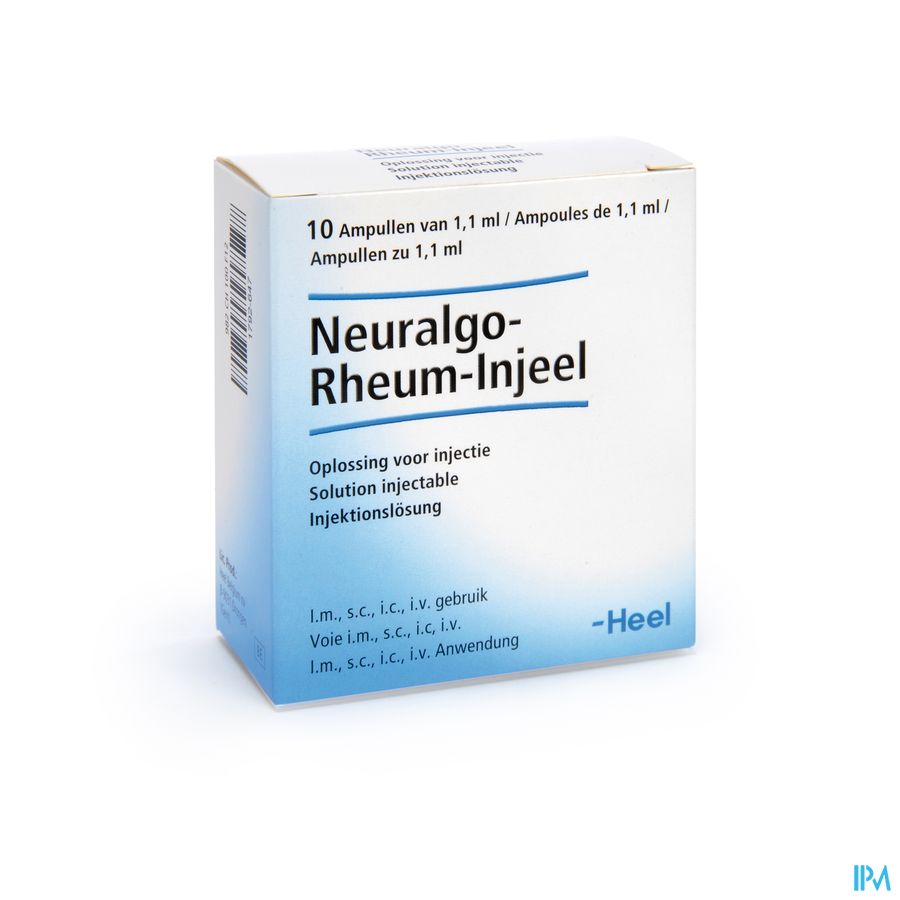 Neuralgo Rheum Injeel Amp 10x1,1ml Heel Neuralgo Rheum Injeel Amp 10x1,1ml Heel