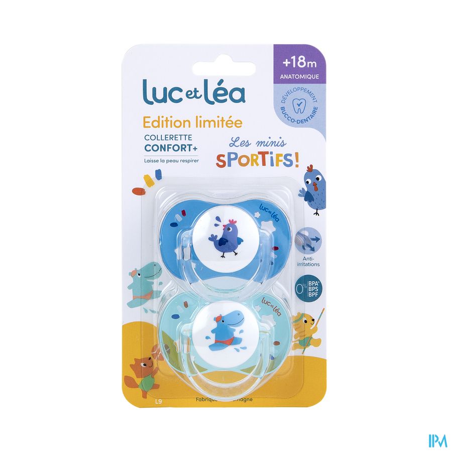 Luc&lea Duo Fopspeen +18m Ana Os Zomer 2