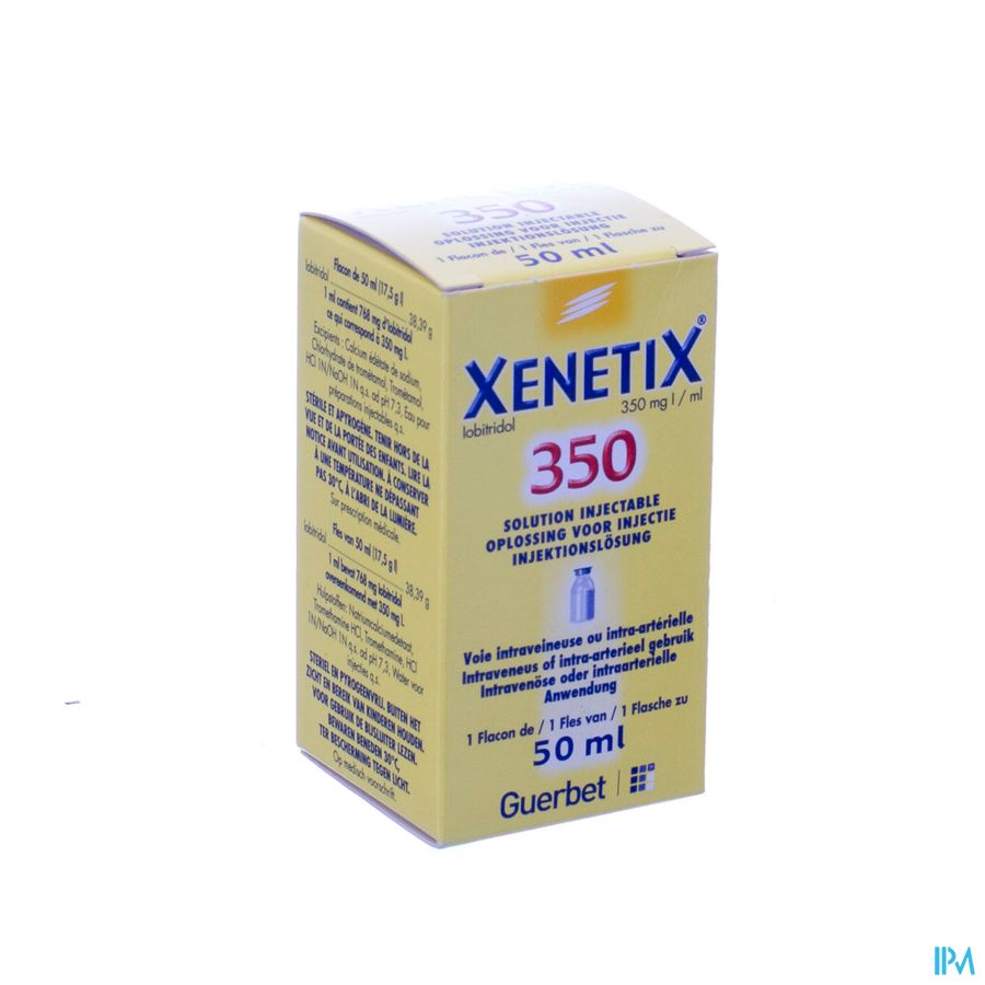Xenetix Sol Inj 350mg/1ml 50ml Xenetix Sol Inj 350mg/1ml 50ml