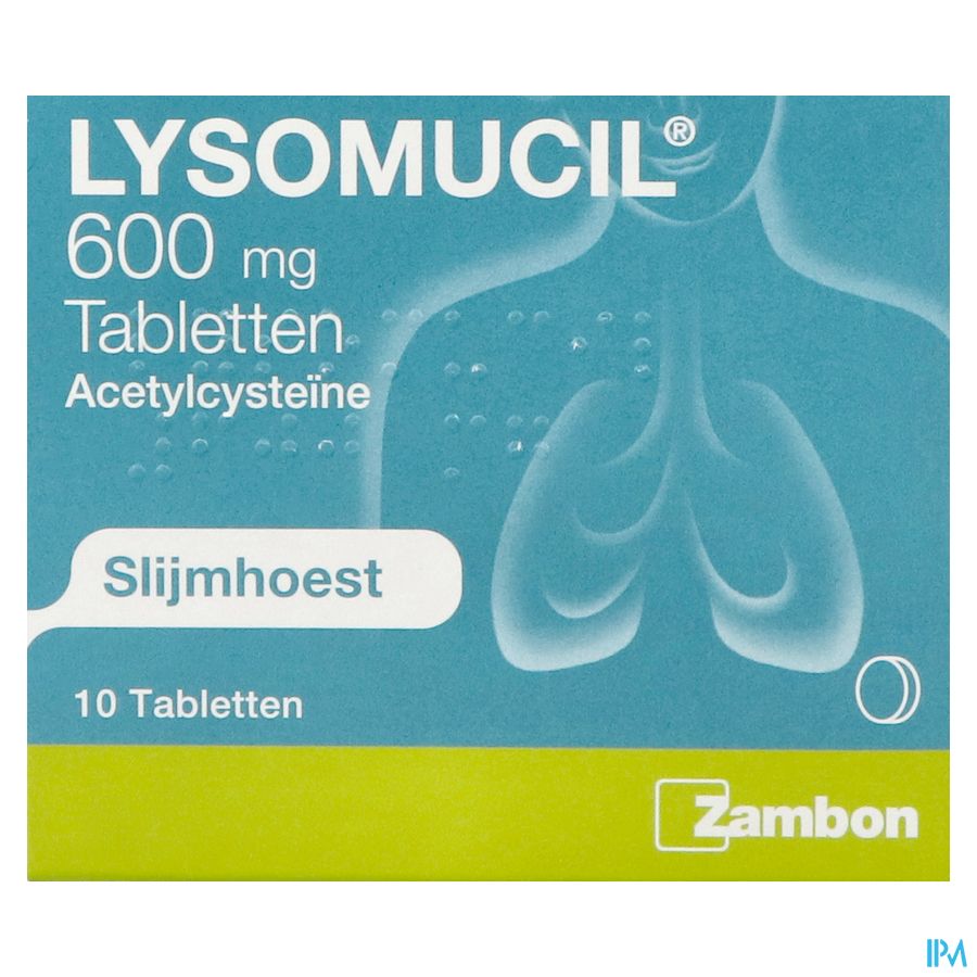 Lysomucil 600 Tabl 10 X 600mg 1