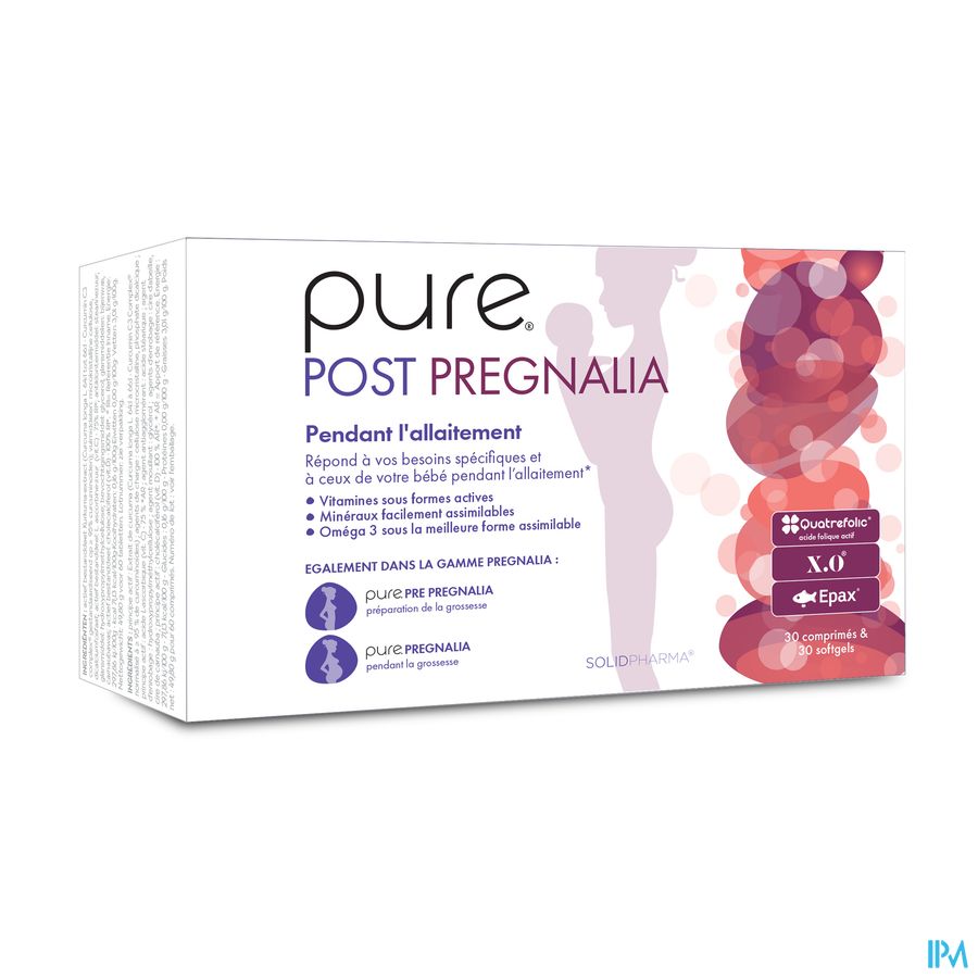 Pure Post Pregnalia Comp 30 + Softcaps 30 Pure Post Pregnalia Comp 30 + Softcaps 30