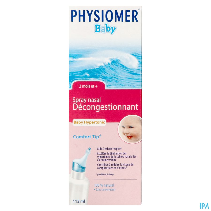 Physiomer Hypert. Baby Spray 115ml 6