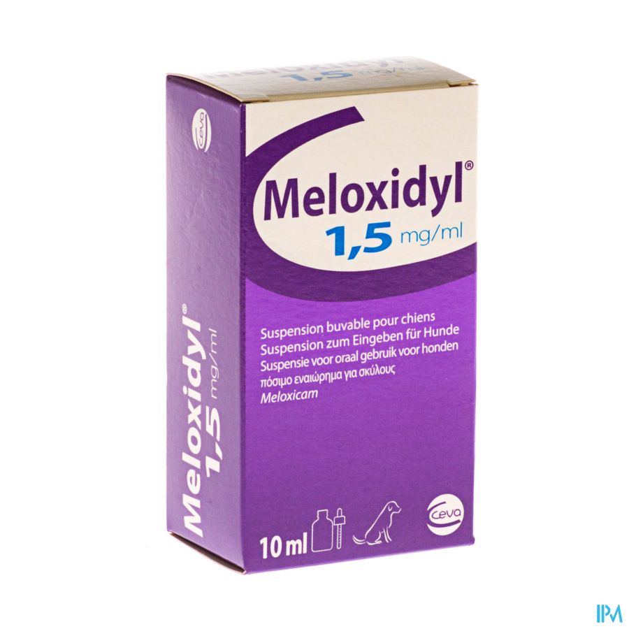 Meloxidyl Ceva 1,5mg/ml Fl Gutt 10ml Meloxidyl Ceva 1,5mg/ml Fl Gutt 10ml