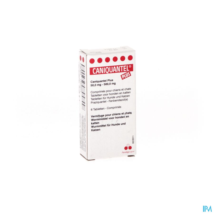 Caniquantel Plus Hond-kat Comp 6 Caniquantel Plus Hond-kat Comp 6