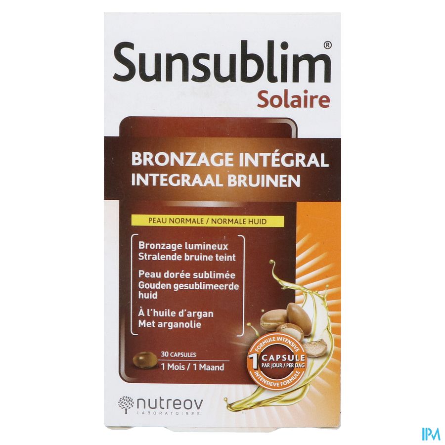 Sunsublim Integraal Bruinen Caps 30 2