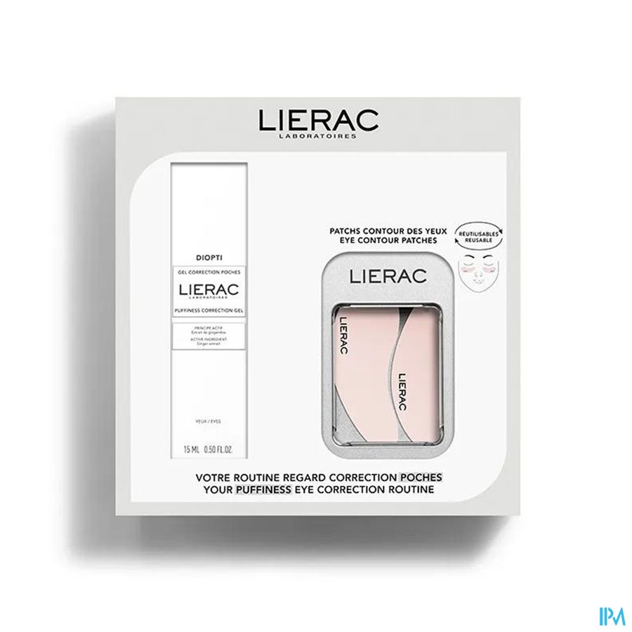 Lierac Koffer Diopti Poche 15ml+ 2 Patchs Silicone Lierac Koffer Diopti Poche 15ml+ 2 Patchs Silicone
