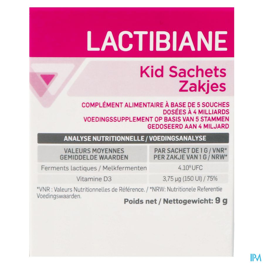 Lactibiane Kid Zakjes 10x1g Nf 4