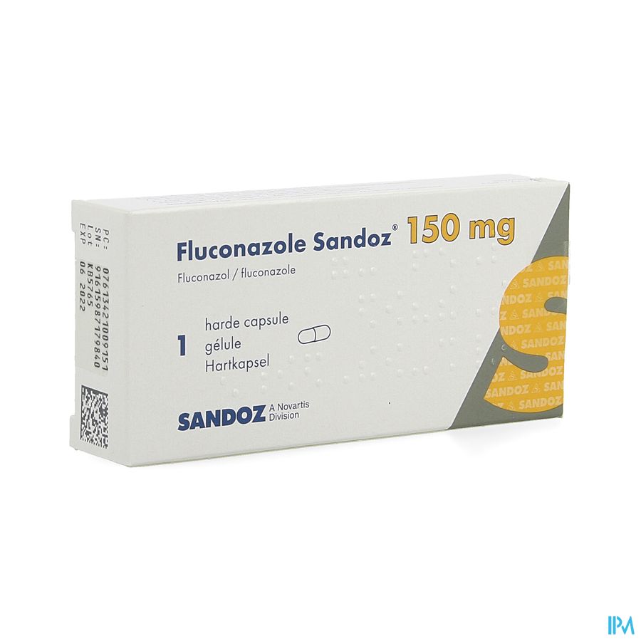 Fluconazole Sandoz Caps 1 X 150mg Fluconazole Sandoz Caps 1 X 150mg