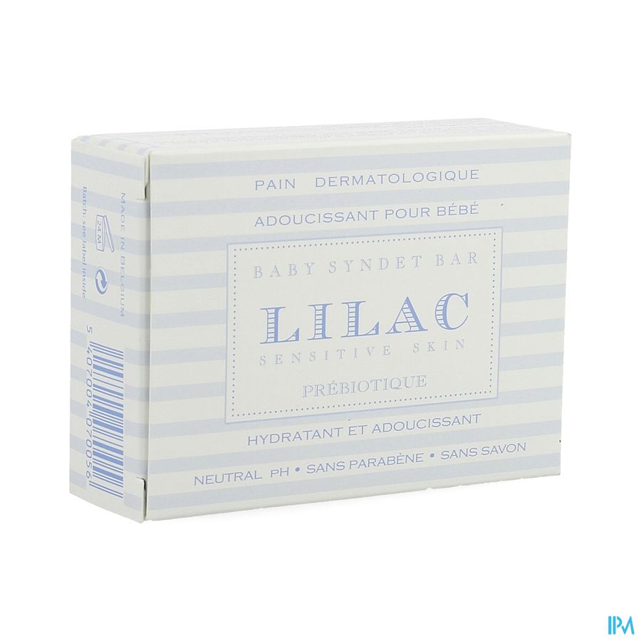 Lilac Wasstuk Hydraterend Verzachtend Baby 100g Lilac Wasstuk Hydraterend Verzachtend Baby 100g