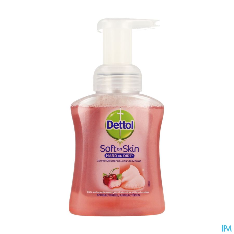 Dettol Healthy Touch Mss Wasgel Roos-kersbl. 250ml
