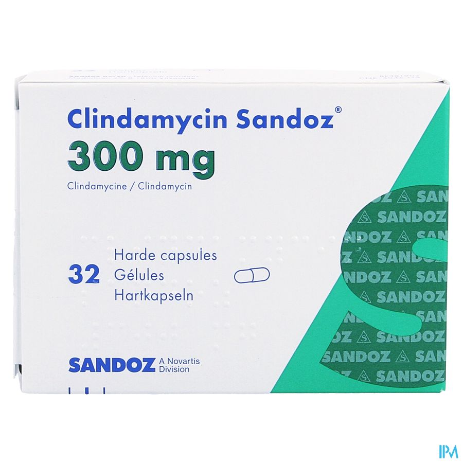 Clindamycin Sandoz Harde Caps 32x300mg 3