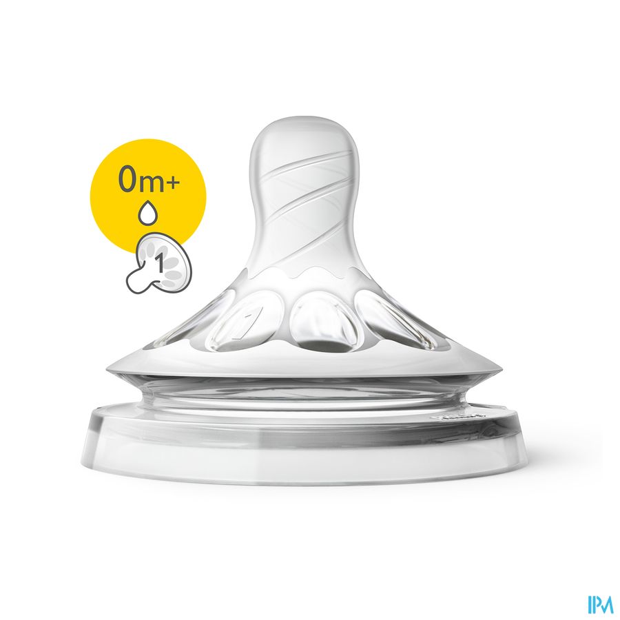 Philips Avent Natural 2.0 Tetine 1 Trou SCF041/27