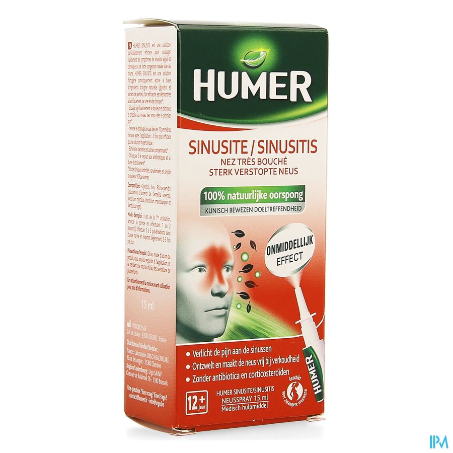 Humer Sinusitis Neusspray 15ml Humer Sinusitis Neusspray 15ml