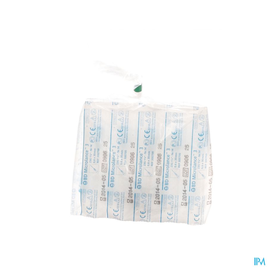 Bd Microlance 3 Nld 23g 1 1/4 Rb 0,6x30mm Blauw 10 Bd Microlance 3 Nld 23g 1 1/4 Rb 0,6x30mm Blauw 10