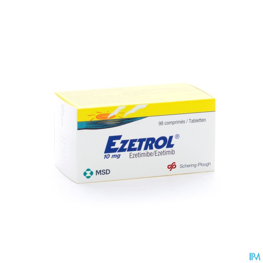Ezetrol Tabl 98 X 10mg 1