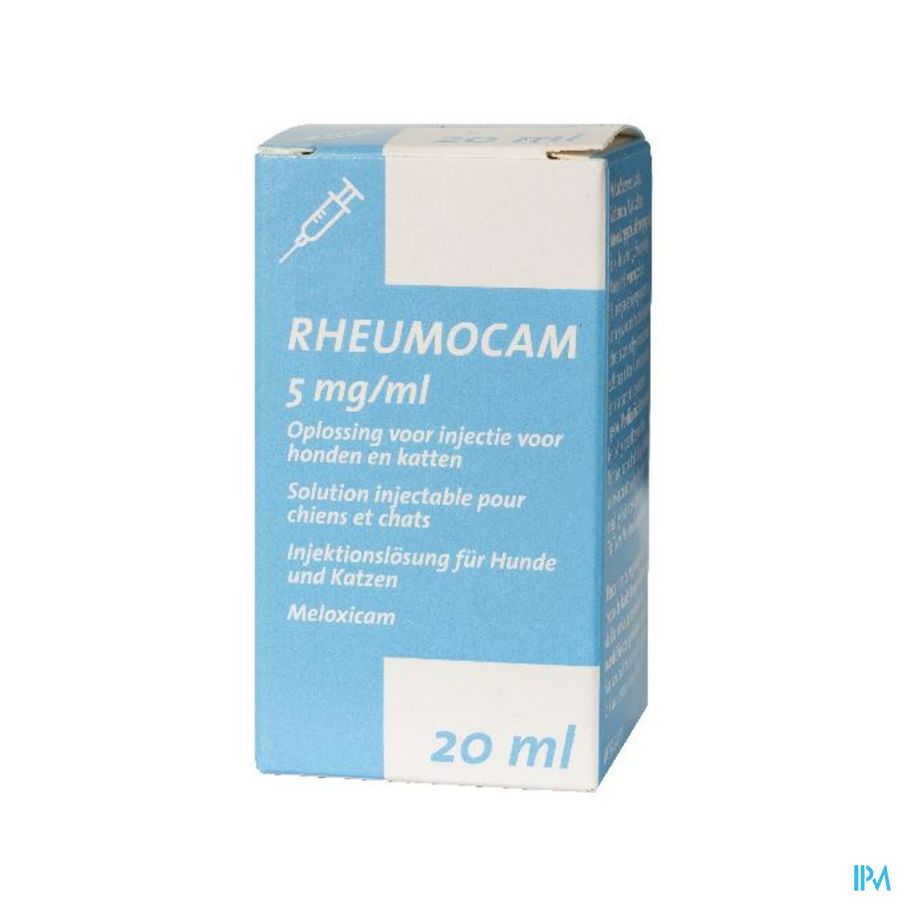 Rheumocam 5mg/ml Opl Inj Hond Kat 20ml Rheumocam 5mg/ml Opl Inj Hond Kat 20ml