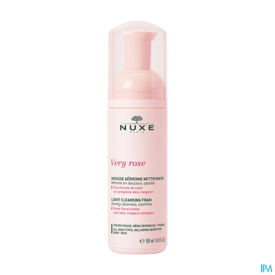 Nuxe Very Rose Reinigingsschuim Pompfl 150ml