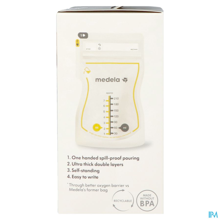 Medela Sach.conser.lait Mater.vers. Facile 50 4