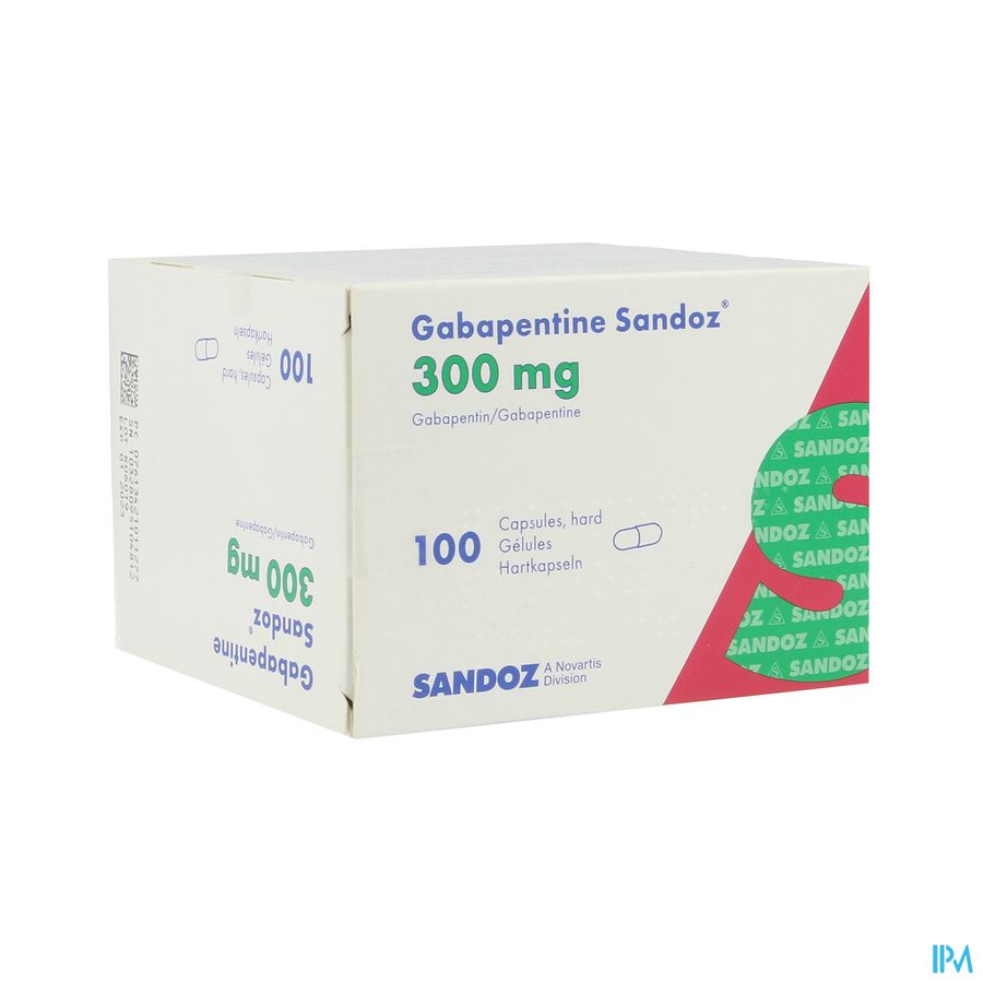 Gabapentine 300mg Sandoz Caps 100 X 300mg Gabapentine 300mg Sandoz Caps 100 X 300mg