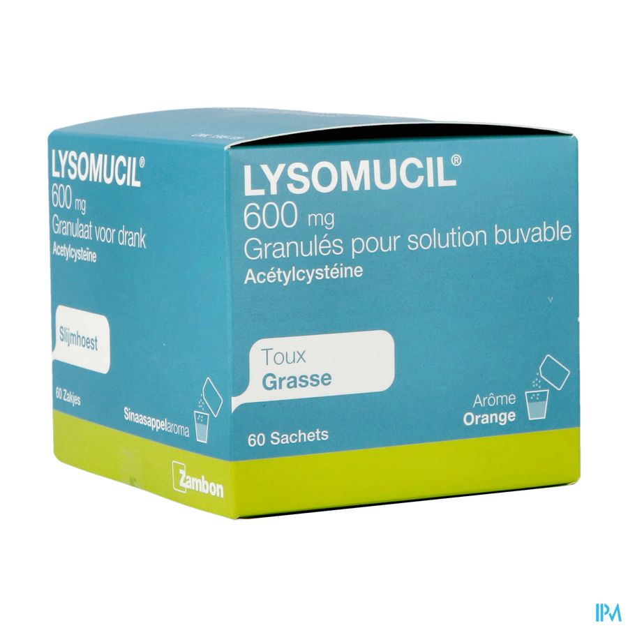 Lysomucil 600 Gran Sach 60 X 600mg Lysomucil 600 Gran Sach 60 X 600mg